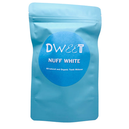 NUFF WHITE: All-natural and Organic Teeth Whitener