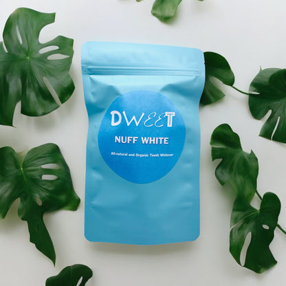 NUFF WHITE: All-natural and Organic Teeth Whitener